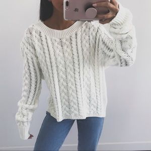 Cream Sweater